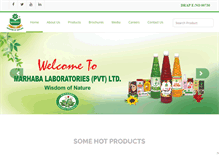 Tablet Screenshot of marhaba.com.pk